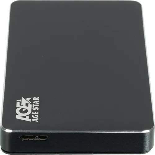 Внешний корпус AgeStar 3UB2AX1 USB3.0 алюминий черный
