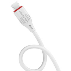 Кабель USB 2.0 A вилка - microUSB 1 м Borofone BX17 (White)