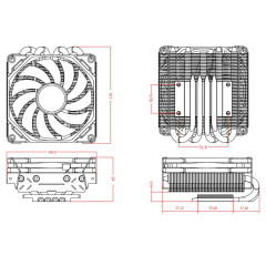 Кулер ALL ID-Cooling IS-40X V3