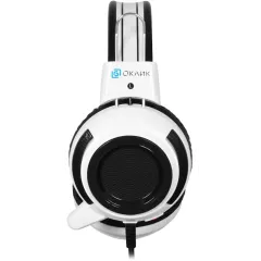 Гарнитура Oklick HS-G300 ARMAGEDDON белый/черный 