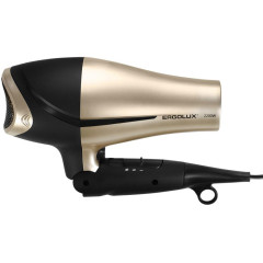 Фен ERGOLUX ELX-HD03-C64 черный/золото