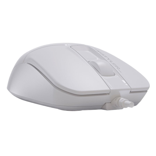 Мышь A4 Fstyler FM12S белый оптическая (1200dpi) USB (3but)