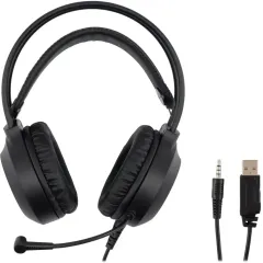 Гарнитура Oklick HS-L300G черный 2.2м