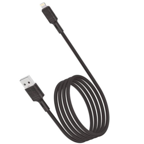 Кабель USB 2.0 A вилка - 8-pin 1 м  Vixion VX-07i PRO черный