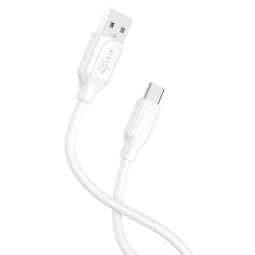 Кабель USB 3.0 A вилка - Type C 1 м  Vixion VX-08c PRO белый