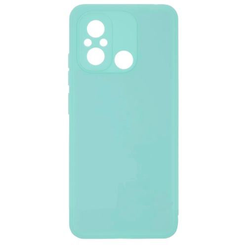 Бампер Xiaomi Redmi 12C 4G/11A/Poco C55 ZIBELINO Soft Matte мятный с микрофиброй