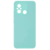Бампер Xiaomi Redmi 12C 4G/11A/Poco C55 ZIBELINO Soft Matte мятный с микрофиброй