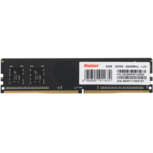 Память DDR4 8192Mb 3200MHz Kingspec KS3200D4P12008G RTL