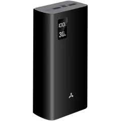 Повербанк 30000 мАч ACCESSTYLE Bison 30PQD Black