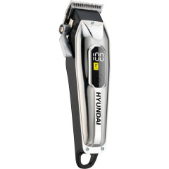 Машинка для стрижки Hyundai H-HC7110 серебристый/черный (акб)