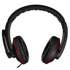 Гарнитура Oklick HS-L390G DRAGON черный/красный