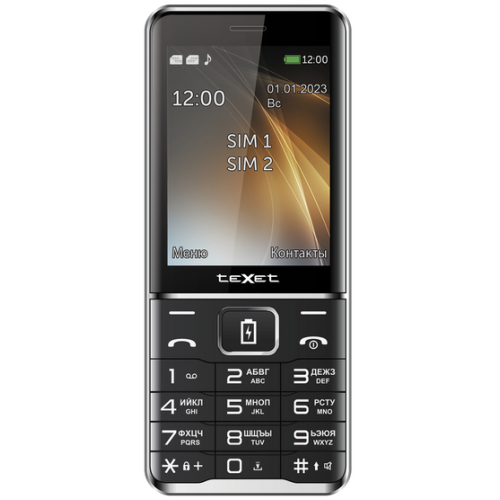 Сотовый телефон TEXET TM-D421 черный