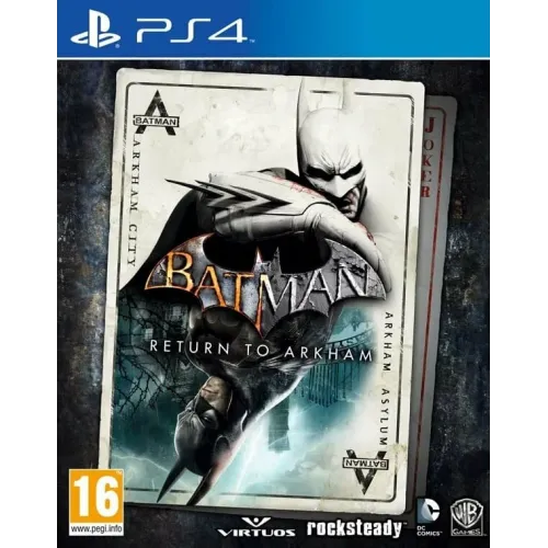 Игра PS4 Batman: Return to Arkham City + Arkham Asylum (Русские субтитры)