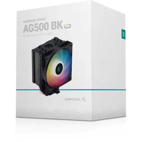 Кулер ALL Deepcool AG500 BK ARGB Soc-1700/115X/1200/AM5/AM4 120мм
