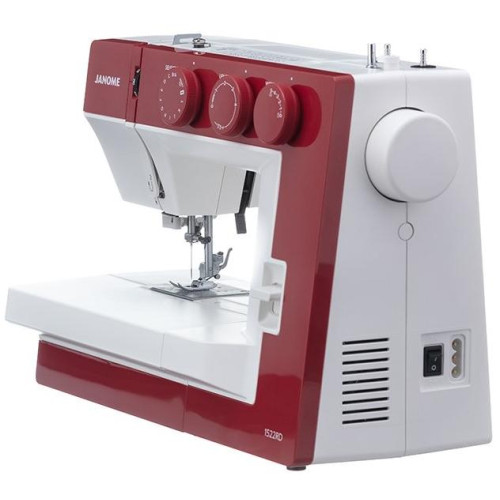 Швейная машина JANOME 1522 RD белый/красный