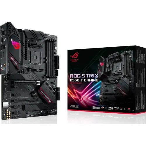 М/П SOC-AM4 Asus ROG STRIX B550-F GAMING 4xDDR4 ATX AC`97 8ch(7.1) 2.5Gg RAID
