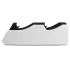 Зарядная док станция для геймпадов PS5 VOLFOX P5-100 DualSense, подсветка, белый/черный