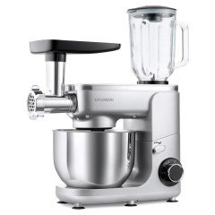 Кухонный комбайн Hyundai HYM-S7651 серебристый