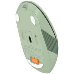 Мышь A4 Fstyler FB10C зеленый оптическая (2400dpi) беспроводная BT/Radio USB