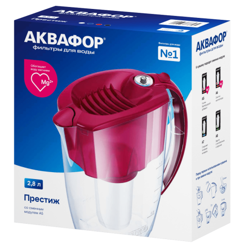 Фильтр для воды АКВАФОР Престиж (А5) белый