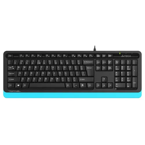 Клавиатура A4Tech  Fstyler FKS10 черный/синий
