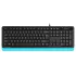 Клавиатура A4Tech  Fstyler FKS10 черный/синий