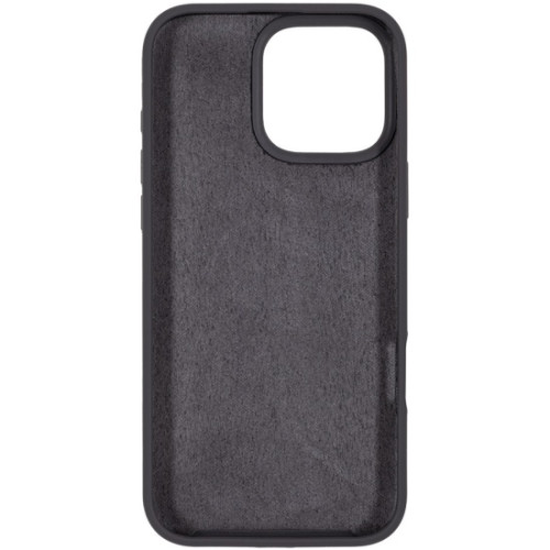 Бампер Apple IPhone 16 Pro Max ZIBELINO Soft Case серый