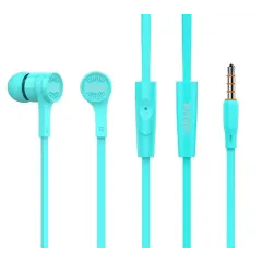 Гарнитура Celebrat SKY-1 синий (1.2м)