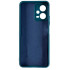 Бампер Xiaomi Redmi Note 12 5G/Poco X5 5G ZIBELINO Soft Matte синий с микрофиброй