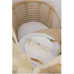 Салфетка сервировочная «Лофт», белый, 38 см (6869165)