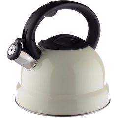 Чайник со свистком HITT Melodie Plus, 2,5 л., молочный (H01024)(Л3867)