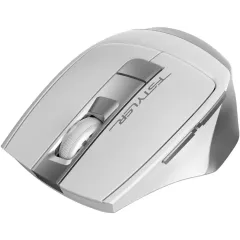 Мышь A4 Fstyler FG35S серебристый/белый оптическая (2000dpi) беспроводная USB (3but)