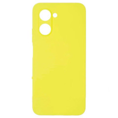 Бампер Realme C33 4G/C33 2023 4G ZIBELINO Soft Matte желтый защита камеры