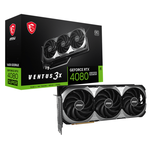 Видеокарта MSI RTX 4080 SUPER 16G PCI-E 4.0 VENTUS 3X OC
