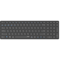 Клавиатура Rapoo E9700M DARK BLACK  черный USB беспроводная BT