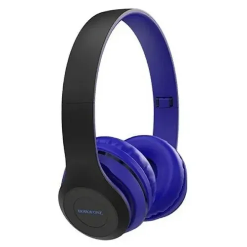Гарнитура Bluetooth Borofone BO4 синие