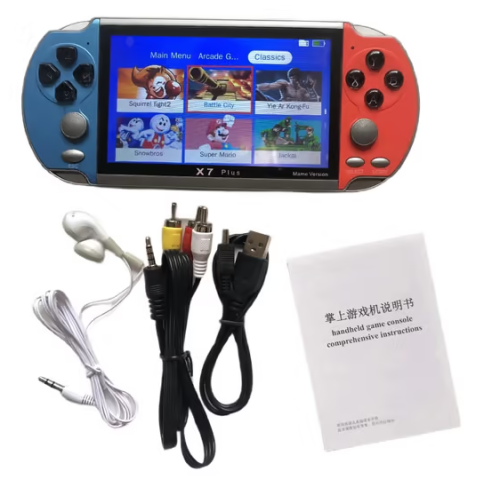 Игровая консоль X7 PLUS 1000+ игр 8-16-32 бит ,Сега ,PS1, Геймбой и др.