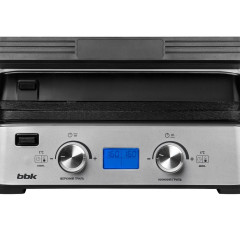 Гриль BBK BEG2004 черный/металлик