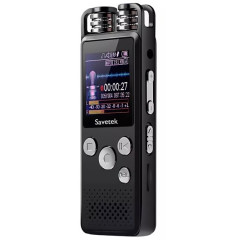 Диктофон SAVETEK GS-R07 16 Gb датчиком звука 