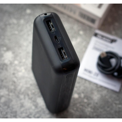 Повербанк 20000 мАч Olmio MINI-20 черный