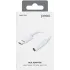 Кабель Lightning - AUX Jack 3.5mm Pero AD13 белый