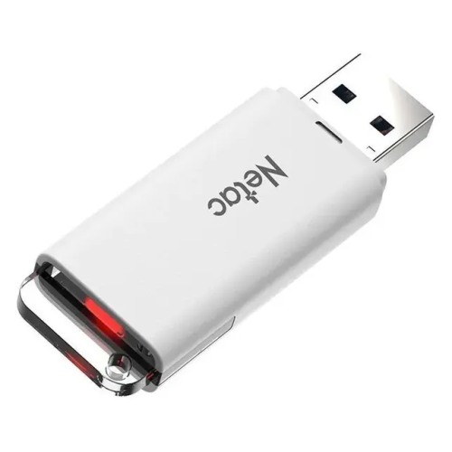 Карта USB2.0 16 GB Netac U185 (NT03U185N-016G-20WH) белый