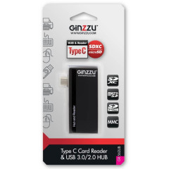 Карт-ридер Ginzzu GR-562UB