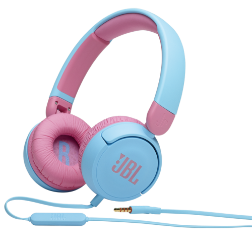 Гарнитура JBL JR310 голубой/розовый