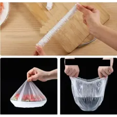 Пакет для посуды Lokka на резинке, 100 шт., прозрачные (134875175)