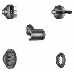 Фен Hair Dryer, проф., 5 магнит. насадок, розовый (HD15)(*7)