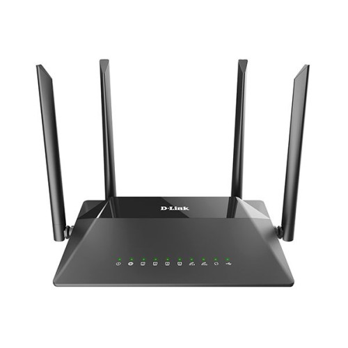 Маршрутизатор D-Link DIR-853/URU/R3A AC1300 10/100/1000BASE-TX/4G черный