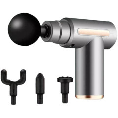 Массажер перкуссионный NN для шеи, головы и ног, серый