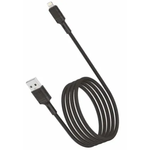 Кабель USB 2.0 A вилка - 8pin 1 м Vixion 2.4A VX-02i PRO черный