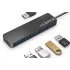 Коммутатор USB 2.0 HARPER HUB-04P Black 